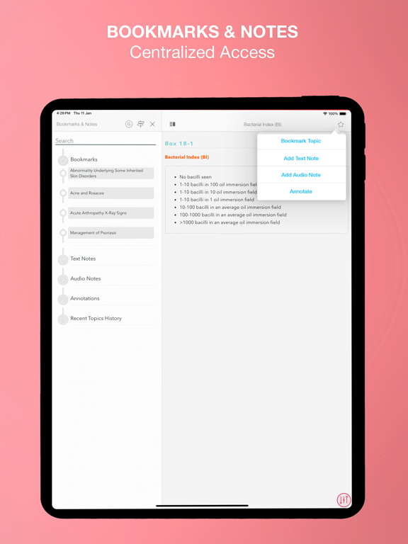 ABC of Dermatology iPad screenshot 8 - Medical app