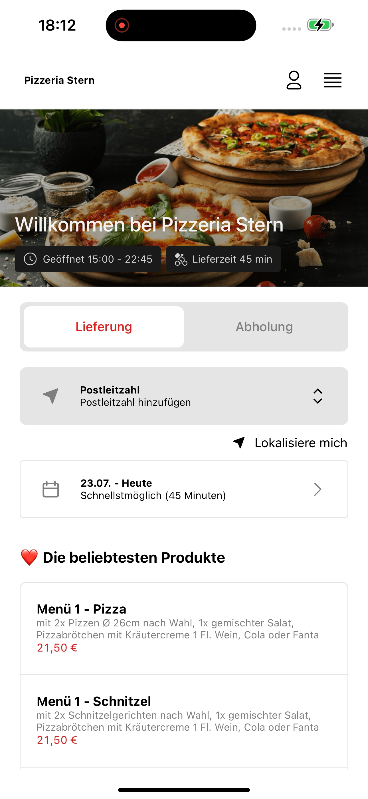 Pizzeria Stern screenshot 5