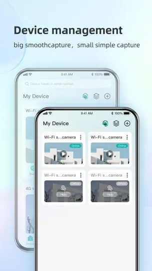 Скриншот ICSee на iPhone 2