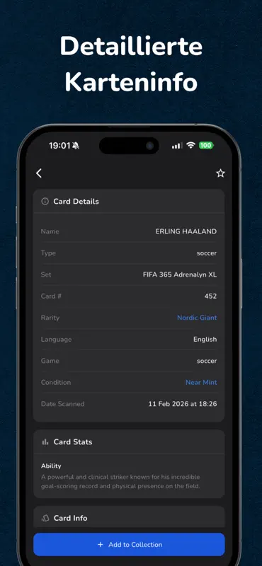 Sportkarten-Scanner: Stakks screenshot 6 of 6