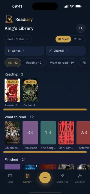 Readiary Reading Journal screenshot 3