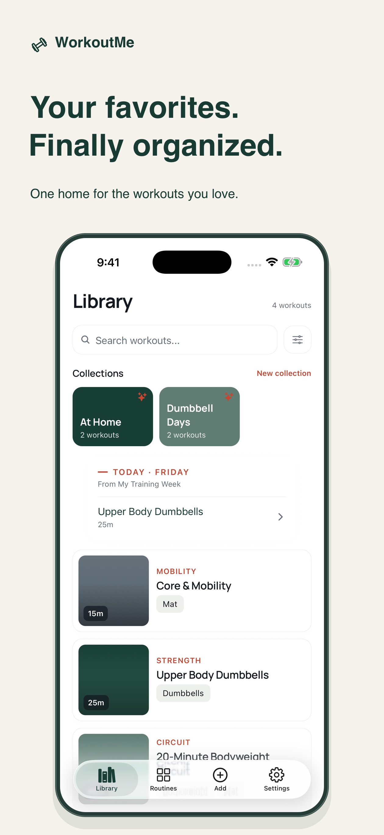 Screenshot 4 of WorkoutMe