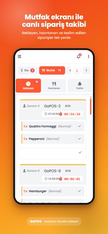 GoPOS Adisyon Programı screenshot