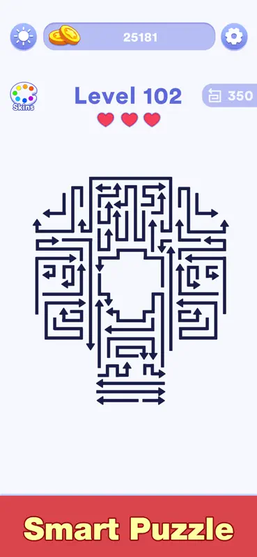 Arrow Maze Rush Puzzle screenshot 4 of 4