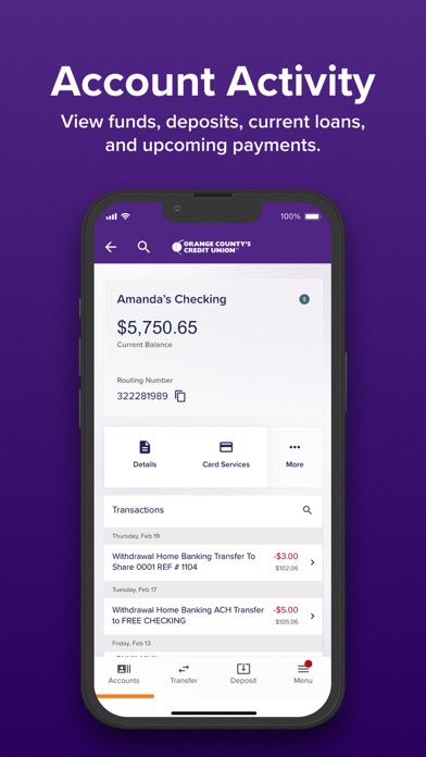 Screenshot #3 pour Orange County's Credit Union