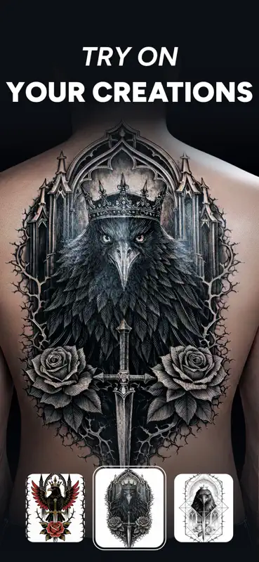 AI Tattoo Generator - INKDNA screenshot 2 of 8