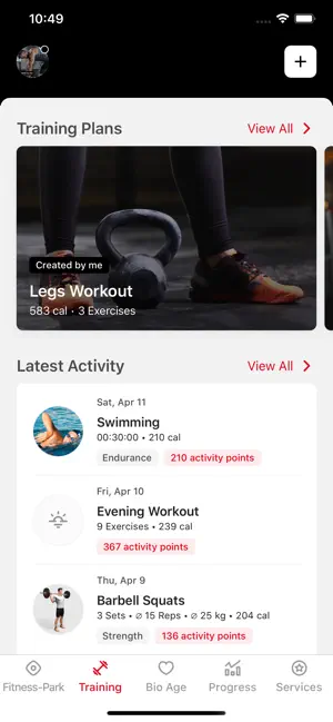 Fitness-Park Waldkirch screenshot 3