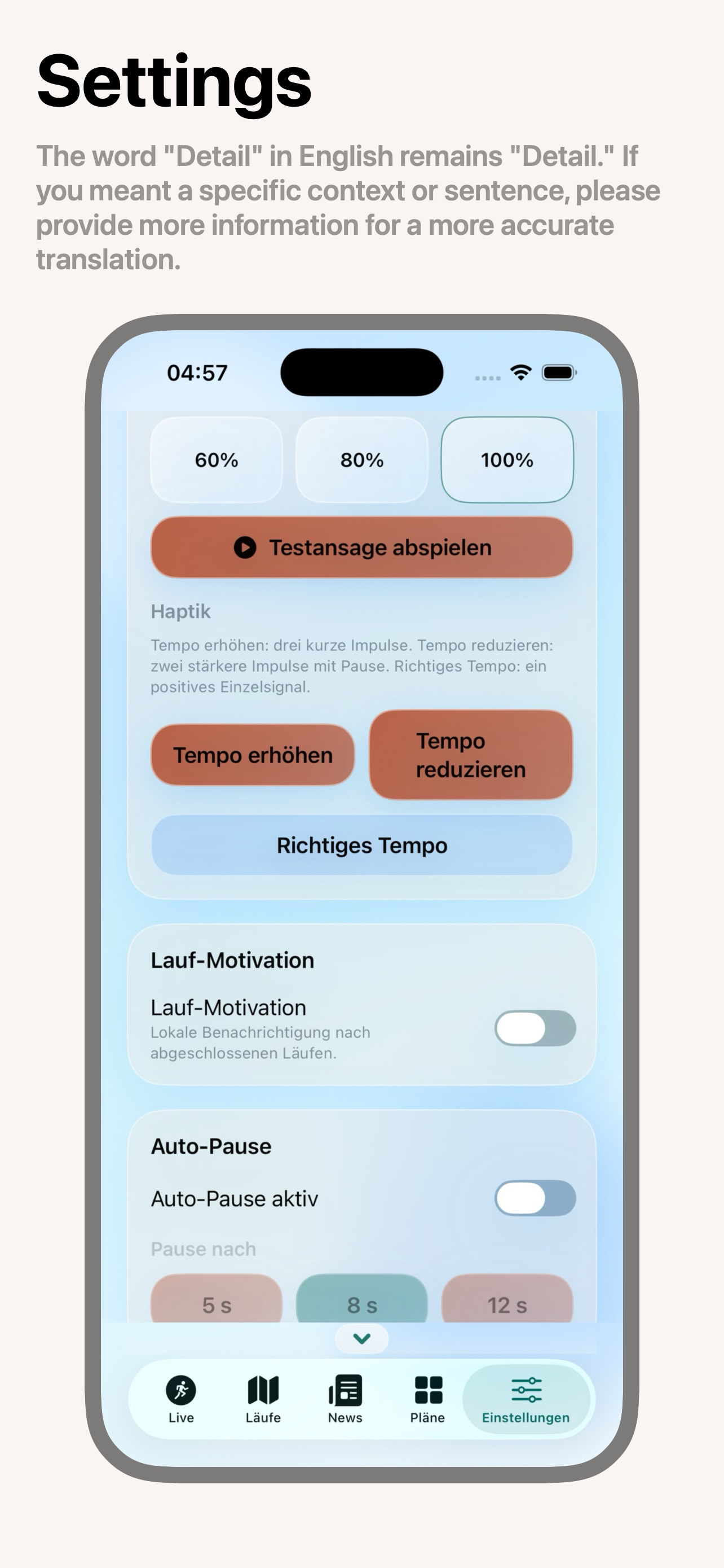 Pace Monitor screenshot 9