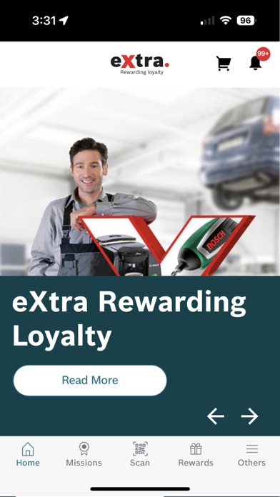 eXtra Rewarding Loyalty - AMS Screenshot