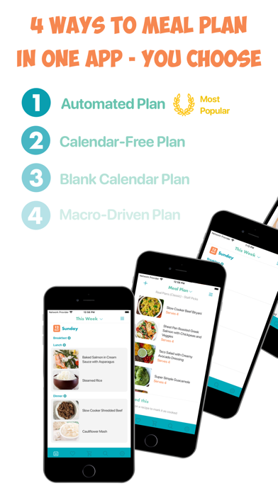 Real Plans - Meal Planner Screenshot