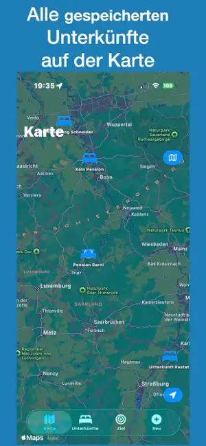 StayTool – Unterkünfte merken screenshot 1