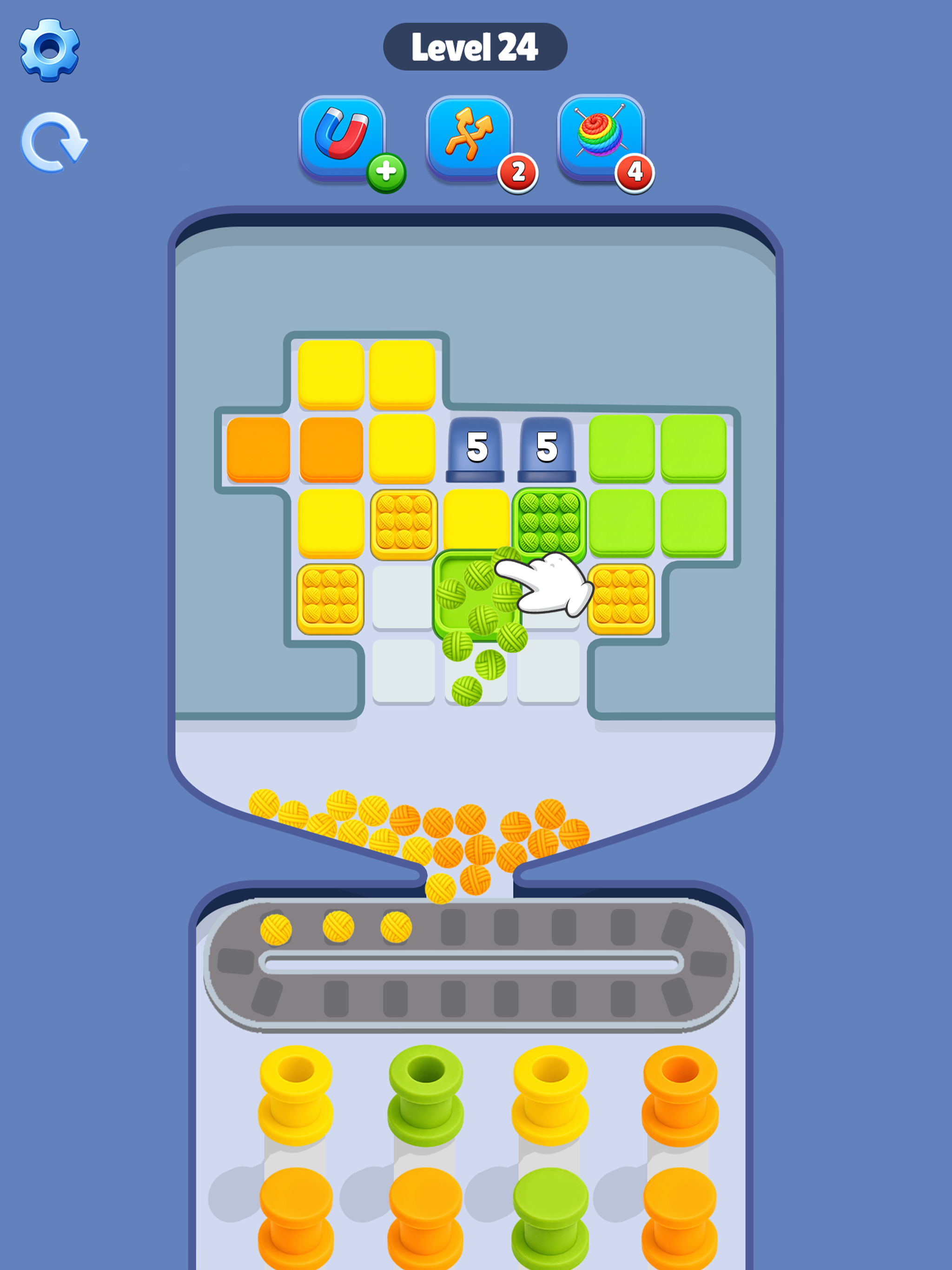 Yarn Ball 3D:Color Sort Puzzle screenshot 10