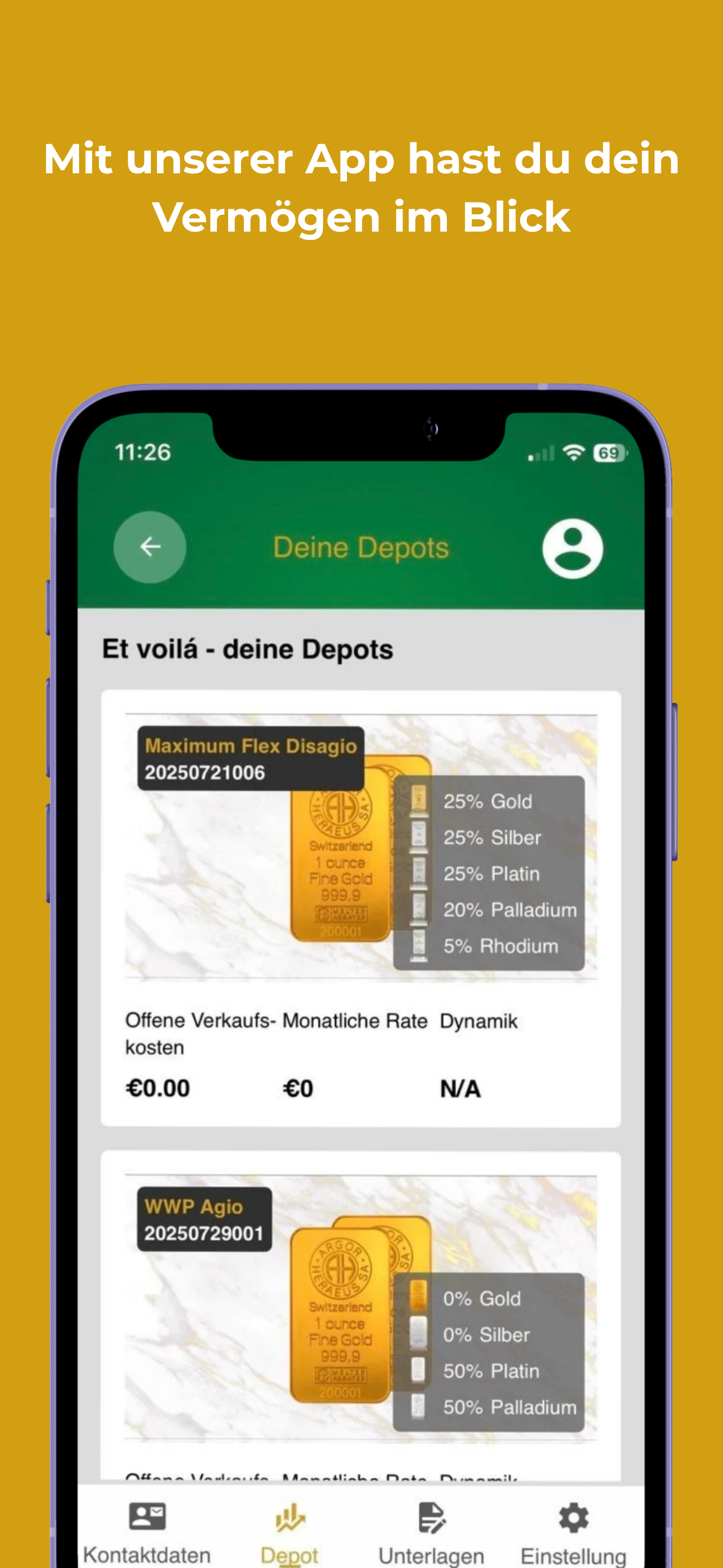Noblex21 - Dein Gold-Depot!