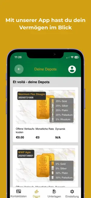 Noblex21 - Dein Gold-Depot! screenshot 3