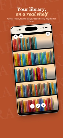 Rafım: AI Bookshelf Tracker Screenshot 1 of 9