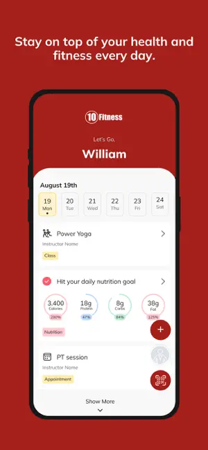 10 Fitness Gym screenshot 2