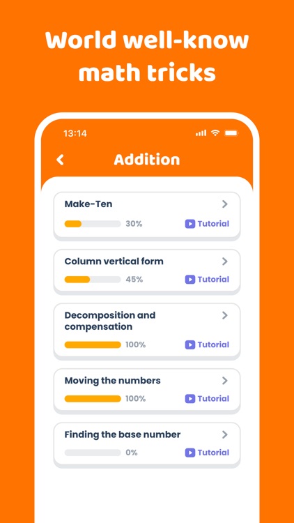 Learn Math: Tricks Workout screenshot-3