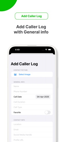 Who Call Pro iPhone screenshot