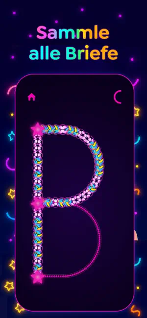 German Alphabet for Kids NEON screenshot 4