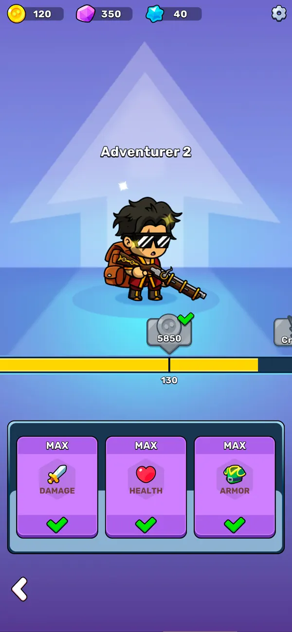 Claw Master – Roguelike Hero Hack screenshot 4 - game app interface