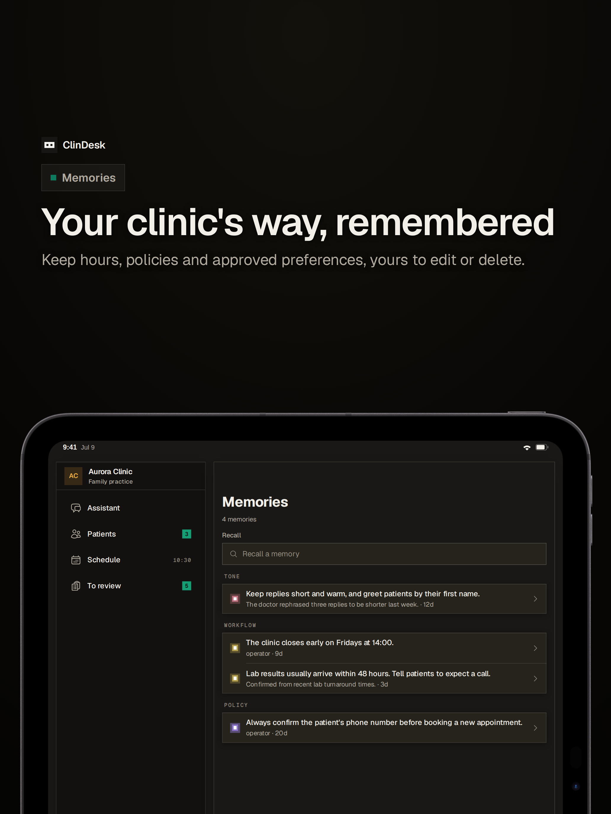 ClinDesk: AI Clinic Assistant screenshot 15