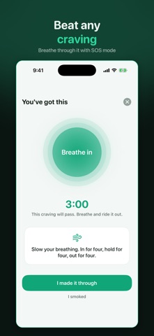 Ezquita: Quit Smoking iPhone screenshot
