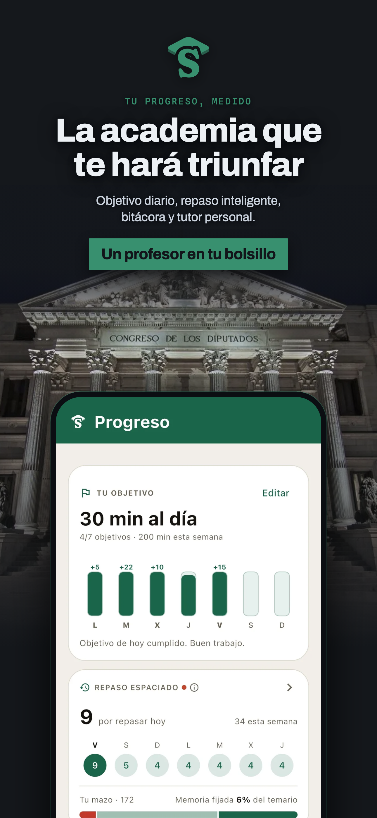 Sobresalia: Oposiciones y Test screenshot 2