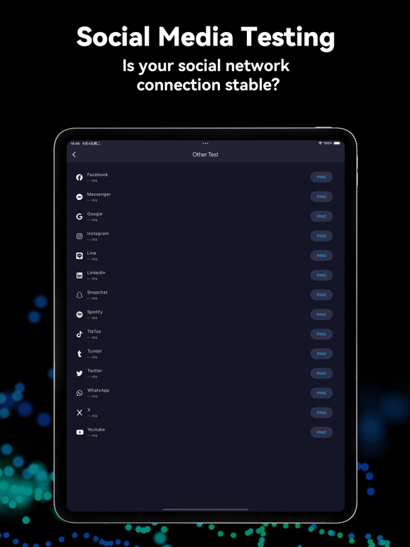 Internet Speed Test Master App iPad screenshot 5 - Utilities app