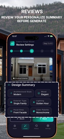 Home Exterior AI Landscape screenshot
