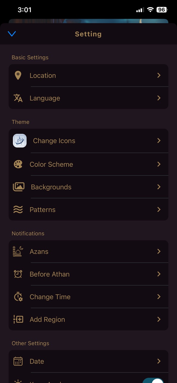 iPhone screenshot