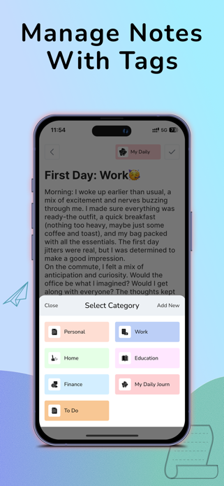 Note.s Taking App - NotesU Screenshot 2 of 5