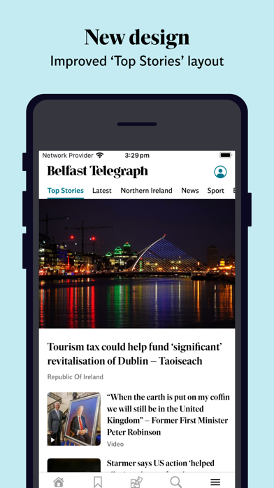 Screenshot #1 pour Belfast Telegraph News