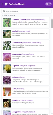 Florais de Saint Germain app screenshot