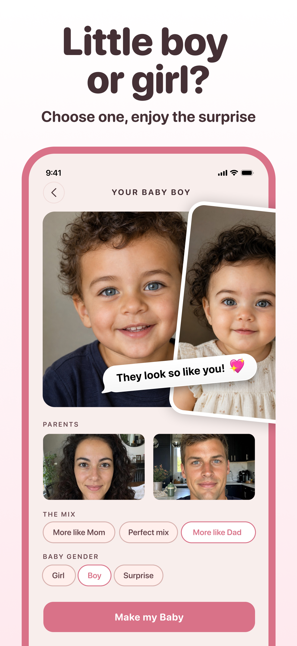 Futura: Baby Face Generator screenshot 2