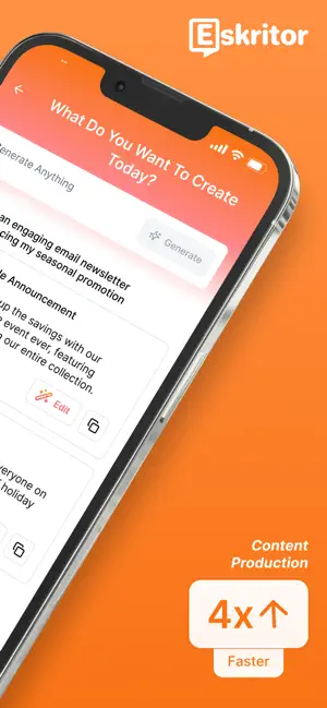Eskritor: AI Writing Assistant screenshot 3