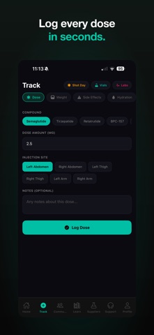 Peptly Health Tracker Screenshot 2 of 6