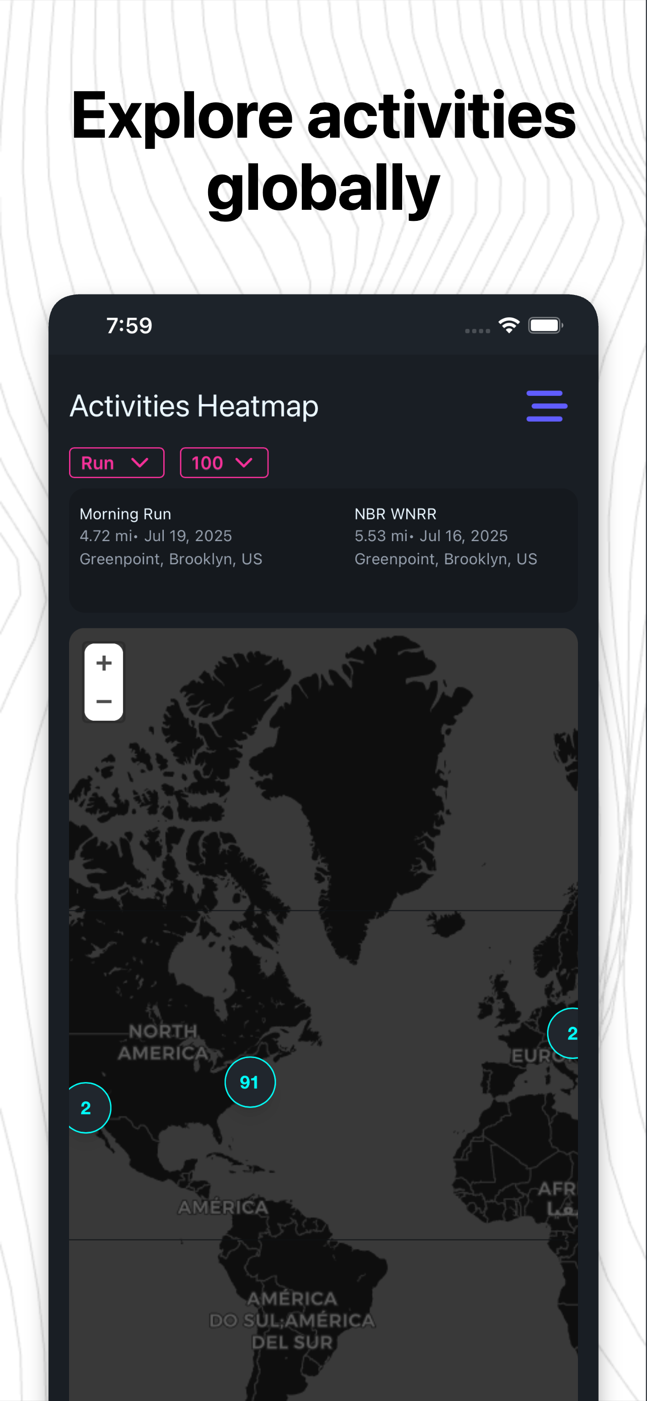 Avarts: Your Strava Heatmap