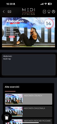 Medifitness screenshot