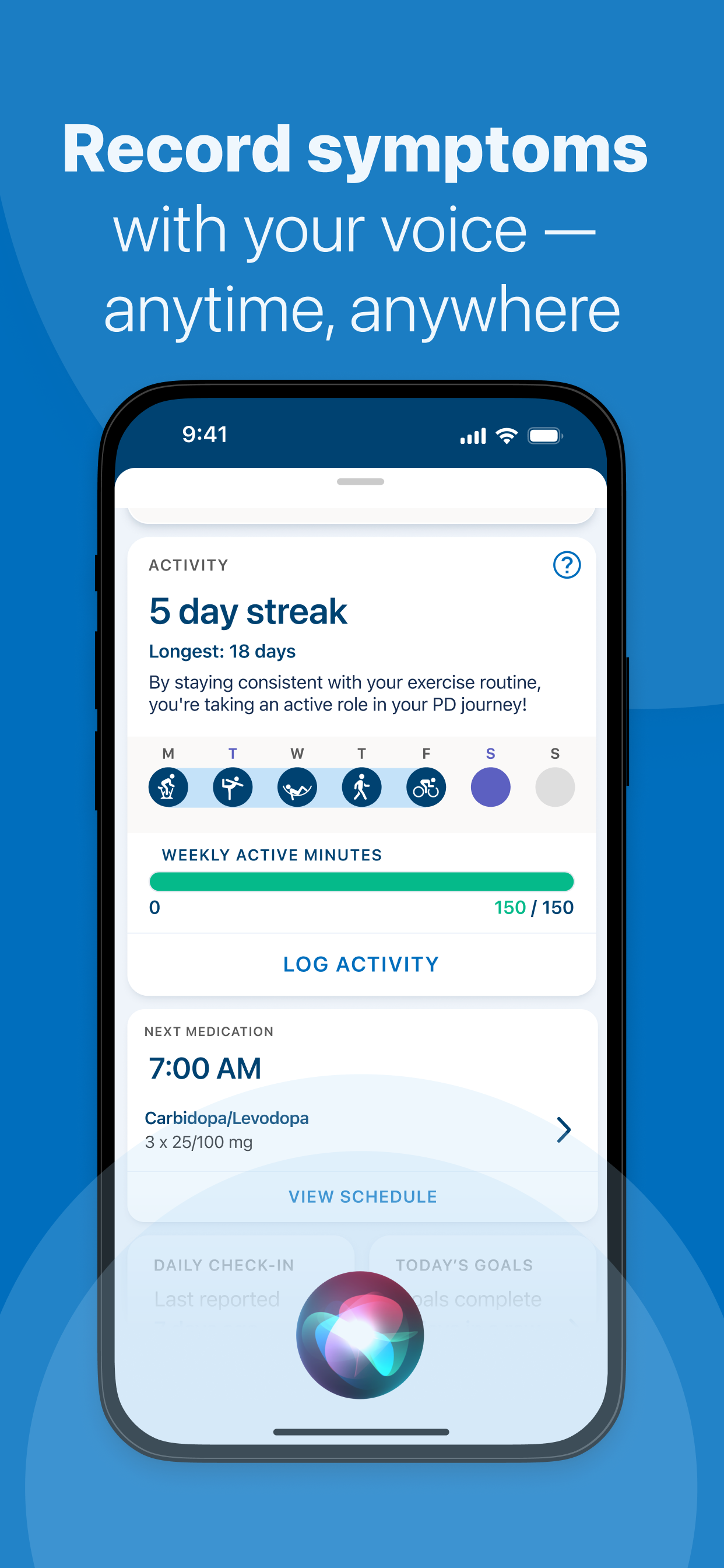 StrivePD Parkinson's Assistant