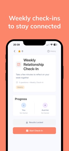 Hearty - AI Relationship app screenshot