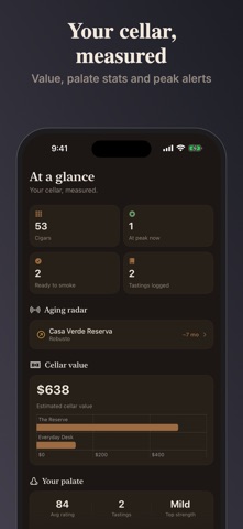 Cedary: Cigar Cellar & Aging Screenshot 7 of 7