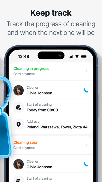 Hands App: Cleaning in Warsaw Screenshot