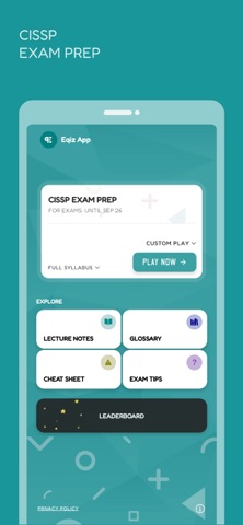 CISSP Exam Prep 2026: with AI screenshot