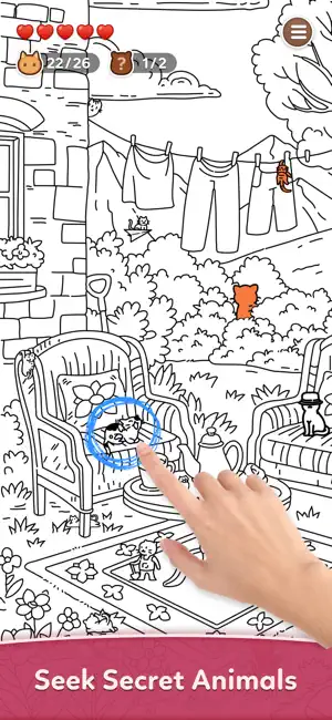 Find Hidden Cats - Spot it! screenshot 4