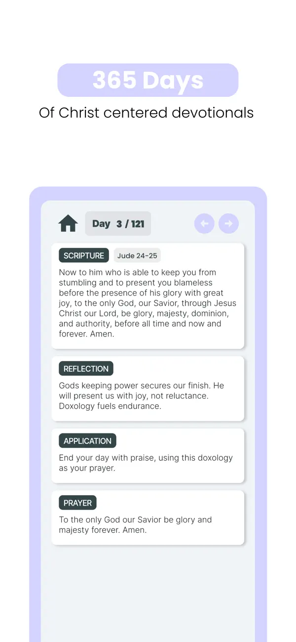 Screenshot #3 pour Calm in Christ Devotional