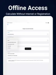medical calculators app ipad resimleri 2