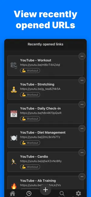 LinkList - Open Links Quickly screenshot 4
