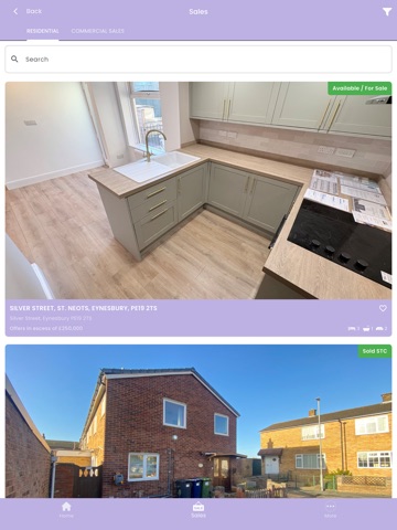 Vanessa Newman Property Agents iPad screenshot