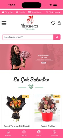 Ekinci Çiçekçilik screenshot