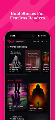 Talessi: Interactive Stories iPhone screenshot